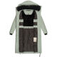 Marikoo Nadaree lange Damen Winter Steppjacke Smokey Mint Größe XS - Gr. 34