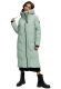 Marikoo Nadaree lange Damen Winter Steppjacke Smokey Mint Größe M - Gr. 38