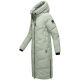 Marikoo Nadaree lange Damen Winter Steppjacke Smokey Mint Größe M - Gr. 38