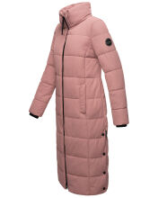 Marikoo Nadeshikoo Damen lange Winter Steppjacke Beige Größe M - Gr. 38