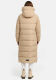 Marikoo Nadeshikoo Damen lange Winter Steppjacke Beige Größe M - Gr. 38