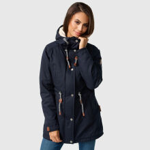 Navahoo Ireliaa Damen Winterjacke Navy Größe XXXL - Gr. 46