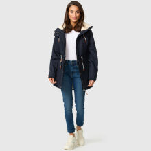 Navahoo Ireliaa Damen Winterjacke Navy Größe XXXL - Gr. 46