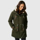 Navahoo Ireliaa Damen Winterjacke Olive Größe XXXL - Gr. 46