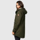 Navahoo Ireliaa Damen Winterjacke Olive Größe XXXL - Gr. 46