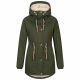 Navahoo Ireliaa Damen Winterjacke Olive Größe XXXL - Gr. 46