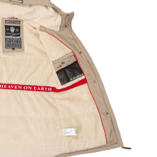 Navahoo Ireliaa Damen Winterjacke Beige Größe XXXL - Gr. 46