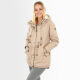 Navahoo Ireliaa Damen Winterjacke Beige Größe XXXL - Gr. 46