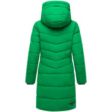 Marikoo Natsukoo Damen Winter Steppjacke lang Smaragd Green Größe L - Gr. 40