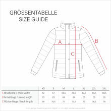 Marikoo Nekoo warm gefütterte Damen Winterjacke mit Kunstfell Light Taupe Größe S - Gr. 36