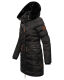 Navahoo Paula Damen Parka Winterjacke Gefüttert Schwarz schwarzes Fell Größe XXXXXL - Gr. 50