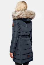 Navahoo Paula Ladies Winter Jacket Coat Parka Warm Lined Winterjacket B383 Navy