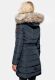 Navahoo Paula Ladies Winter Jacket Coat Parka Warm Lined Winterjacket B383 Navy