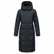 Marikoo Reliziaa Damen Winter Parka lang Navy Größe XXXL - Gr. 46