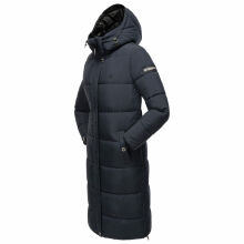 Marikoo Reliziaa Damen Winter Parka lang Navy Größe XXXL - Gr. 46