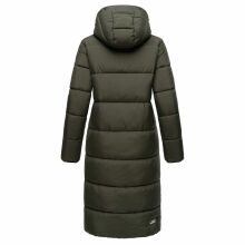 Marikoo Reliziaa Damen Winter Parka lang Dark Olive Größe XXXL - Gr. 46