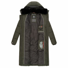 Marikoo Reliziaa Damen Winter Parka lang Dark Olive Größe XXXL - Gr. 46