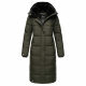 Marikoo Reliziaa Damen Winter Parka lang Dark Olive Größe XXXL - Gr. 46