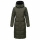 Marikoo Reliziaa Damen Winter Parka lang Dark Olive Größe XXXL - Gr. 46