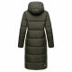 Marikoo Reliziaa Damen Winter Parka lang Dark Olive Größe XXXL - Gr. 46
