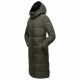 Marikoo Reliziaa Damen Winter Parka lang Dark Olive Größe XXXL - Gr. 46