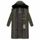 Marikoo Reliziaa Damen Winter Parka lang Dark Olive Größe XXXL - Gr. 46
