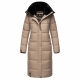 Marikoo Reliziaa Damen Winter Parka lang Taupe Größe XXXL - Gr. 46