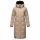 Marikoo Reliziaa Damen Winter Parka lang Taupe Größe XXXL - Gr. 46
