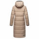 Marikoo Reliziaa Damen Winter Parka lang Taupe Größe XXXL - Gr. 46