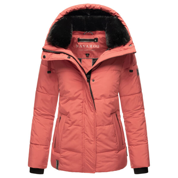 Navahoo Sag Ja Damen Winter Steppjacke Rouge Größe XXXL - Gr. 46