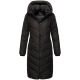Navahoo Sahnekatzi Damen lange Winter Steppjacke Schwarz Größe XXXL - Gr. 46