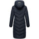 Navahoo Sahnekatzi Damen lange Winter Steppjacke Navy Größe XXXXL - Gr. 48