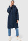 Navahoo Sahnekatzi Damen lange Winter Steppjacke Navy Größe XXXXXL - Gr. 50