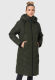 Navahoo Sahnekatzi XIV ladies winter coat Dark Olive