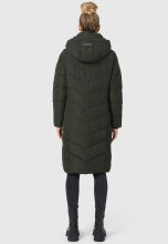 Navahoo Sahnekatzi XIV ladies winter coat Dark Olive