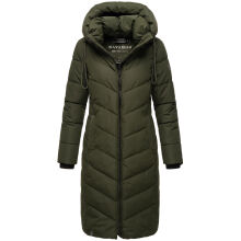 Navahoo Sahnekatzi XIV ladies winter coat Dark Olive