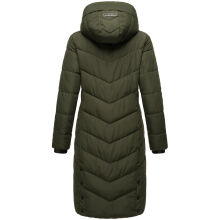 Navahoo Sahnekatzi XIV ladies winter coat Dark Olive