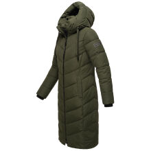 Navahoo Sahnekatzi XIV ladies winter coat Dark Olive