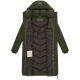 Navahoo Sahnekatzi XIV ladies winter coat Dark Olive