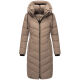 Navahoo Sahnekatzi XIV ladies winter coat Taupe Grey