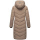 Navahoo Sahnekatzi XIV ladies winter coat Taupe Grey