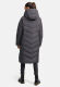 Navahoo Sahnekatzi Damen lange Winter Steppjacke Anthrazit Größe L - Gr. 40
