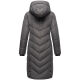 Navahoo Sahnekatzi Damen lange Winter Steppjacke Anthrazit Größe XL - Gr. 42