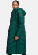 Navahoo Sahnekatzi Damen lange Winter Steppjacke Evergreen Größe XXXL - Gr. 46
