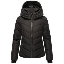 Marikoo Samuiaa Damen Steppjacke Schwarz Größe XXXL - Gr. 46