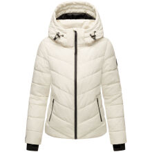 Marikoo Samuiaa Damen Steppjacke Offwhite Größe XL - Gr. 42