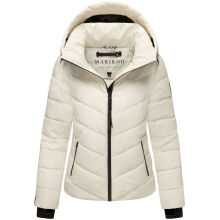 Marikoo Samuiaa Damen Steppjacke Offwhite Größe XXXL - Gr. 46