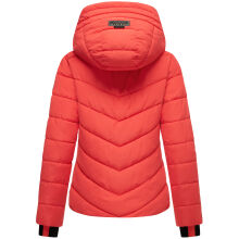 Marikoo Samuiaa Damen Steppjacke Coral Red Größe XL - Gr. 42