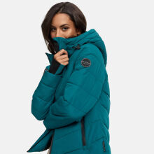 Marikoo Samuiaa XVI ladies quilted jacket Petrol Größe M - Gr. 38