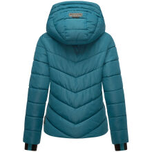 Marikoo Samuiaa XVI ladies quilted jacket Petrol Größe M - Gr. 38